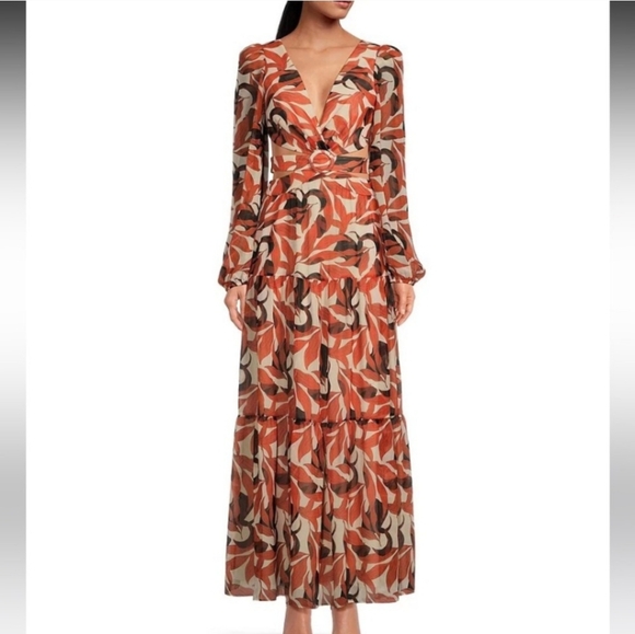 New Gianni Bini Lillian Cutout‎ Maxi 2 - Picture 3 of 9